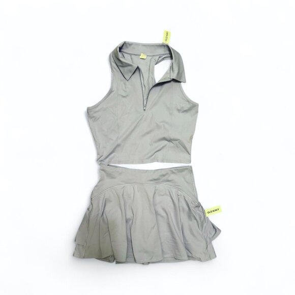 NWT Old Navy Active Blue Golf Skirt – Size M – Built-In Shorts – Preppy & Sporty - Picture 2 of 8